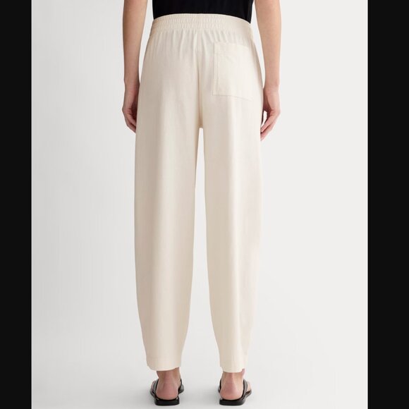 Everlane Off-Duty Barrel Pant - Bone, XS, NWT - Picture 2 of 5